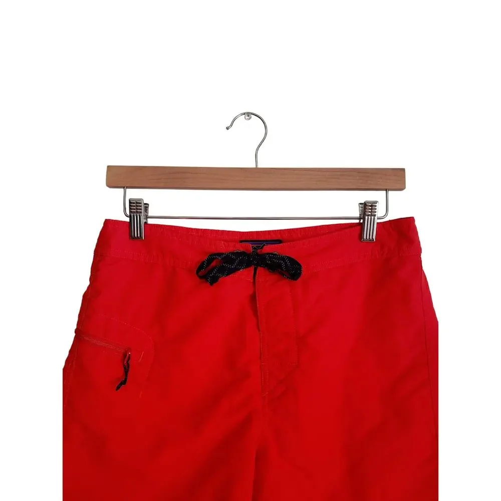 Patagonia Nylon Board Shorts in Red Size 31 - Picture 2 of 11